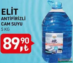 ELİT ANTİFİRİZLİ CAM SUYU 5 KG ELİT ANTİFİRİZLİ CAM SUYU 5 KG